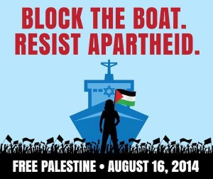 Block the Boat - Resist Apartheid