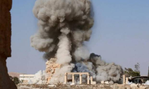 Destruction of Temple at Palmyra by Isis